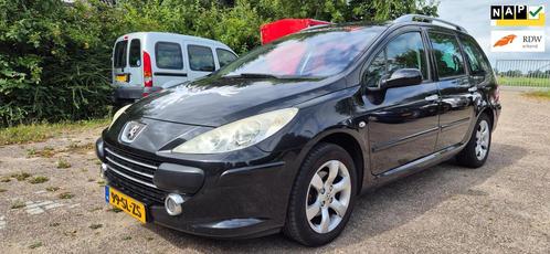 Peugeot 307 SW 1.6-16V Griffe NIEUWE APK PANO LEDER, Auto's, Peugeot, Bedrijf, Te koop, Airbags, Airconditioning, Centrale vergrendeling