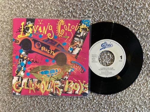 Living Colour - Glamour boys / Cult of personality ( live ), Cd's en Dvd's, Vinyl Singles, Single, 7 inch, Ophalen of Verzenden
