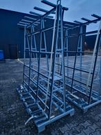 2x Glasbokken voor transport en opslag van glas op te halen, Ophalen