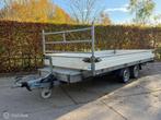 Hapert plateauwagen met oprijbalken, 405x180cm, 2700kg, Gebruikt