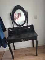 Make up / kap tafel zwart, Ophalen, 50 tot 100 cm, Zo goed als nieuw, Minder dan 100 cm