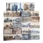 De set bestaat uit beschreven en onbeschreven kaarten, zwart, Ophalen of Verzenden, Gelopen