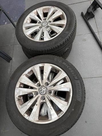 Originele velgen en banden VW 205/55/16 zomerbanden 5x112 beschikbaar voor biedingen