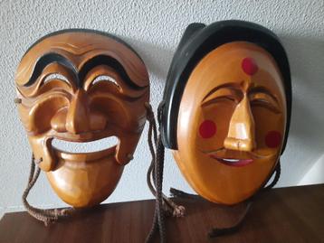 Koreaanse HahoeTal maskers beschikbaar voor biedingen