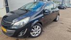 Opel Corsa 1.2 16V LPG 3D 2012 Zwart, Auto's, Voorwielaandrijving, 83 pk, 4 cilinders, 1229 cc