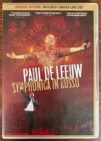 DVD + CD Paul de Leeuw; Symphonica in Rosso, Ophalen of Verzenden, Zo goed als nieuw, Boxset