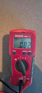 Benning MM 1-1 Multimeter - Gebruikt, Ophalen of Verzenden, Gebruikt, Multimeter
