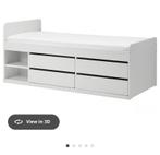 Bed with drawers and mattress, Huis en Inrichting, Tweepersoons, Ophalen of Verzenden, Zo goed als nieuw, 200 cm