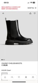 Zwarte Chelsea Boots - Maat 36, Zwart, Lage of Enkellaarzen, Nieuw, Ophalen of Verzenden