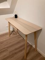 Ikea Lisabo bureau met lade essen fineer, Huis en Inrichting, Ophalen, Nieuw, Bureau