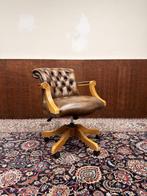 NIEUW! Klassiek Engels Chesterfield Bureaustoel, Ophalen