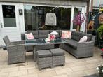 Lounge set, Tuin en Terras, Ophalen, Kunststof, Gebruikt, 6 zitplaatsen