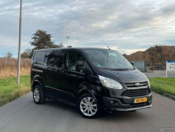 Ford Transit Custom Limited 2.2TDCI Widebody, Dubbele cabine, Auto's, Bestelauto's, ABS, Achteruitrijcamera, Adaptieve lichten