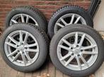 Complete set van winterbanden op velgen (205/55/R16) en TPMS, Ophalen, 16 inch, Banden en Velgen, 205 mm