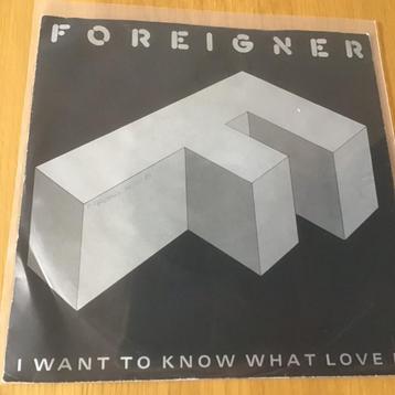 Foreigner - In want to know what love is beschikbaar voor biedingen