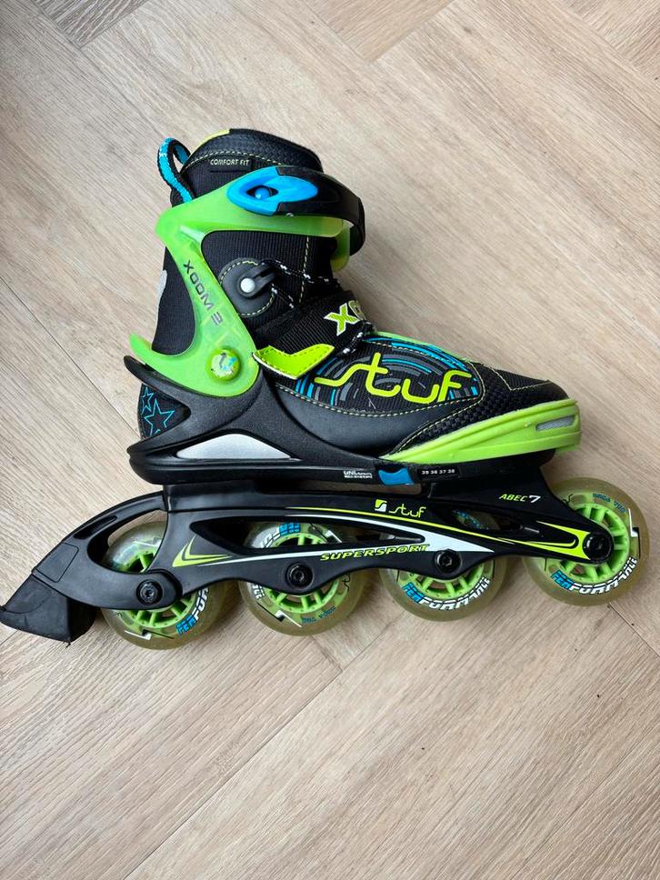 Inline Skates Stuf Verstelbaar Maat 35-38, Sport en Fitness, Skeelers, Gebruikt, Kinderen, Verstelbaar, Ophalen