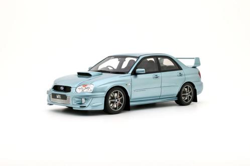 1:18 Subaru Impreza WRX STI WR1  - Ice Blue Metallic, Hobby en Vrije tijd, Modelauto's | 1:18, Nieuw, Auto, OttOMobile, Ophalen of Verzenden