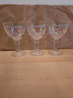 3 Westmalle Trappist glazen, Verzamelen, Biermerken, Ophalen of Verzenden, Zo goed als nieuw, Glas of Glazen, Overige merken