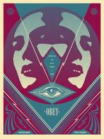 OBEY - I SEE STATIC (BLUE), Ophalen of Verzenden