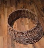 Rieten Kerstboom Ring / Mand, Mand, Rond, Ophalen of Verzenden, Zo goed als nieuw