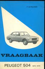 Peugeot 504 vraagbaak 1974-1979 en instructieboekje, Ophalen