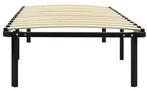 Metalen bed bedframe 90x200 cm zwart GRATIS BEZORGD!, 90 cm, Eenpersoons, Verzenden, Zwart
