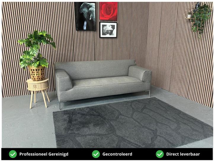 GRATIS LEVERING Design on Stock Bloq 205x95 REFURBISHED, Huis en Inrichting, Banken | Bankstellen, Zo goed als nieuw, Rechte bank