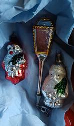 Diverse kerstfiguurtjes glas, Diversen, Kerst, Ophalen of Verzenden, Gebruikt
