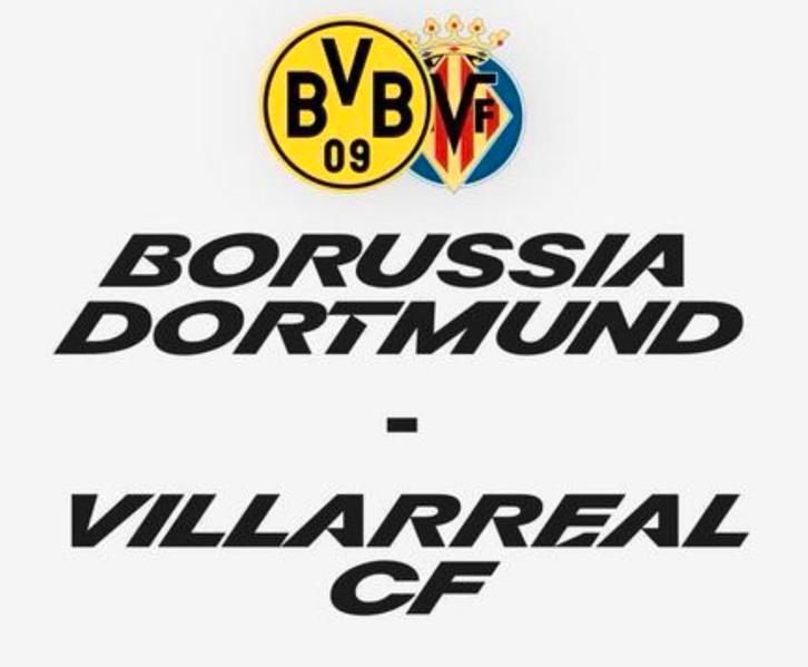 Borussia Dortmund - Villareal CF, Tickets en Kaartjes, Sport | Voetbal, Twee personen