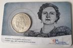 Coincard bijna afscheid 60 jaar zilveren Gulden 1966, Verzenden, Koningin Juliana, 1 gulden, Losse munt