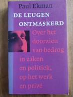 P. Ekman - De leugen ontmaskerd, Boeken, Ophalen of Verzenden, Zo goed als nieuw, P. Ekman