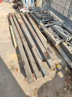 Hardhouten Palen 90x90, Doe-het-zelf en Verbouw, Hout en Planken, Ophalen, Gebruikt, 50 mm of meer, Balk