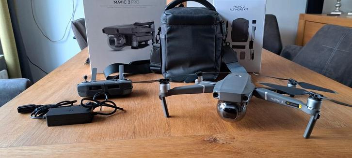 DJI Mavic 2 Pro + Fly More Kit - Complete Set!, Audio, Tv en Foto, Drones, Zo goed als nieuw, Drone met camera, Ophalen of Verzenden