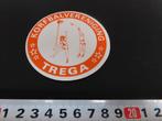 sticker korfbal vereniging TREGA maastricht, Verzamelen, Stickers, Ophalen, Zo goed als nieuw