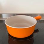 Cousances Le Creuset Fonduepan 22cm - Gietijzer, Huis en Inrichting, Keuken | Potten en Pannen, Gebruikt, Ophalen of Verzenden