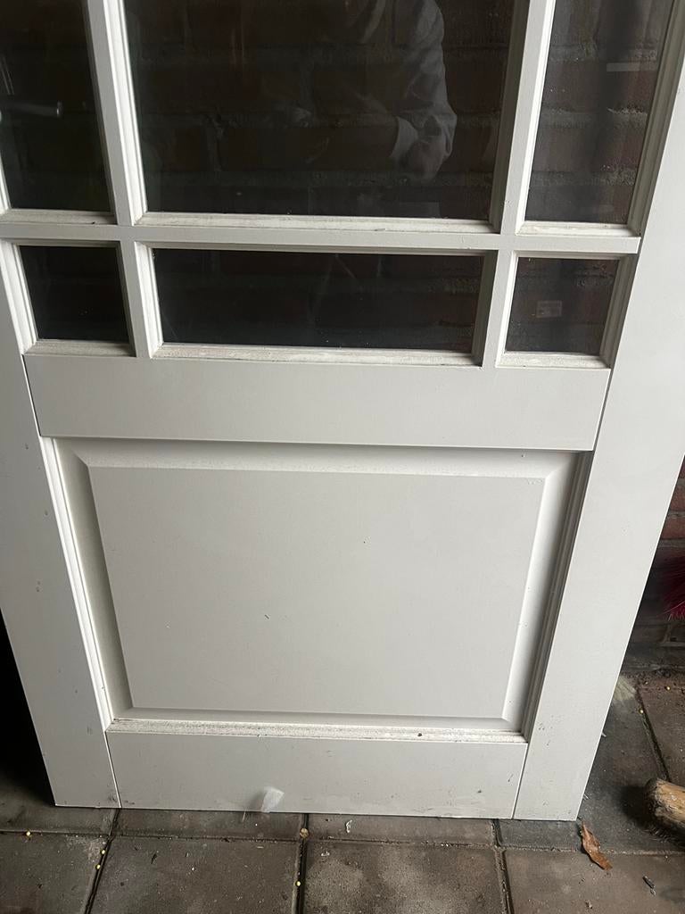 Deur - 225x84cm, Ophalen, Gebruikt, Hout