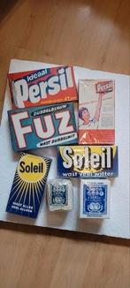 Oude pakjes waspoeder Persil Fuz Soleil Remy stijfsel, Ophalen of Verzenden