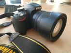 NIKON D3200 / NIKON AF-S 18-105mm lens, Audio, Tv en Foto, Fotocamera's Digitaal, Ophalen of Verzenden, Zo goed als nieuw, Nikon