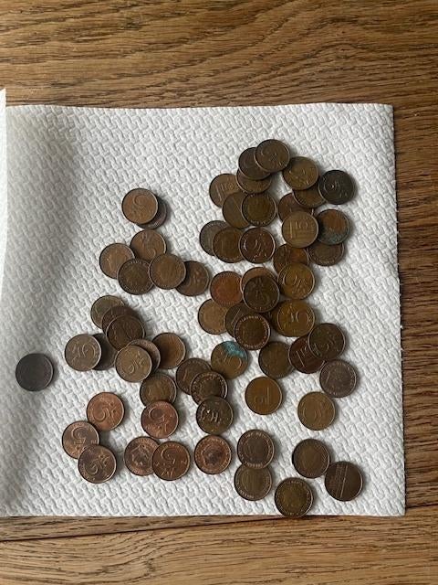 Centen en stuivers en dubbeltjes, Ophalen of Verzenden, Koningin Juliana, Overige waardes, Losse munt