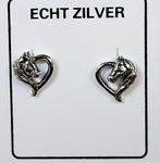 Paarden hartjes oorknopjes ook paardjes hangertjes oorbellen, Kinderen, Overige typen, Ophalen of Verzenden, Nieuw