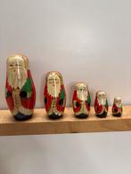 Vintage Matroesjka Kerstman met Boom - Complete Set, Diversen, Kerst, Ophalen of Verzenden