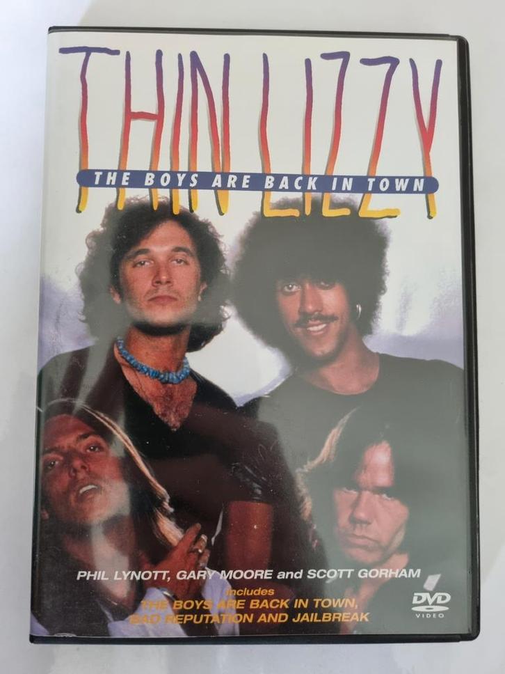 Thin Lizzy - The Boys are back in town. Muziekdvd, Cd's en Dvd's, Dvd's | Muziek en Concerten, Gebruikt, Alle leeftijden, Ophalen of Verzenden