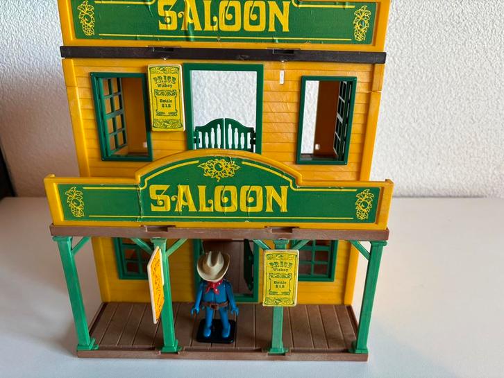 Playmobil 3425 Saloon XL (Vintage), Kinderen en Baby's, Speelgoed | Playmobil, Gebruikt, Ophalen of Verzenden