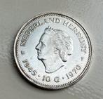 Zilveren tientje Nederland herrijst 1945 - 1970, Postzegels en Munten, Munten | Nederland, Koningin Juliana, Zilver, Ophalen of Verzenden