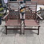 Ikea standenstoelen, Tuin en Terras, Ophalen, Gebruikt, Hout