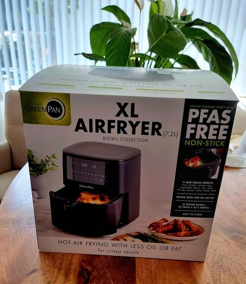 Bistro XL Air Fryer

Zonder PFAS, Witgoed en Apparatuur, Airfryers, Nieuw, Ophalen of Verzenden