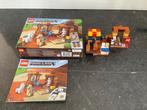 Lego Minecraft De Handelspost 21167, Ophalen, Zo goed als nieuw, Complete set, Lego