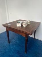 Uitschuifbare houten eettafel, Huis en Inrichting, Tafels | Eettafels, Ophalen, Gebruikt, 100 tot 150 cm, Eikenhout