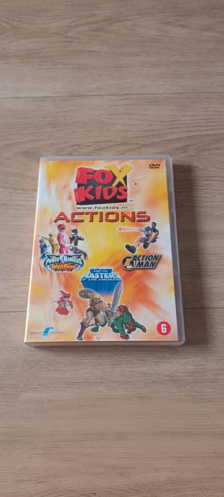 Fox Kids Actions dvd, Cd's en Dvd's, Dvd's | Tv en Series, Zo goed als nieuw, Alle leeftijden, Ophalen of Verzenden