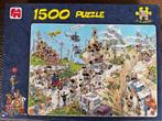 20 puzzeldozen Jan van haasteren 1500 stuks, Ophalen of Verzenden, 500 t/m 1500 stukjes, Zo goed als nieuw, Legpuzzel